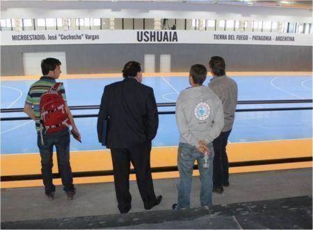 Sciurano recibi� la visita del Presidente de la Federaci�n del Voley Argentino