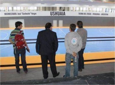 Sciurano recibi� la visita del Presidente de la Federaci�n del Voley Argentino