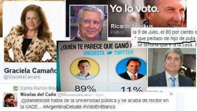 Los políticos de San Martín vivieron (y polemizaron) el debate en las redes sociales