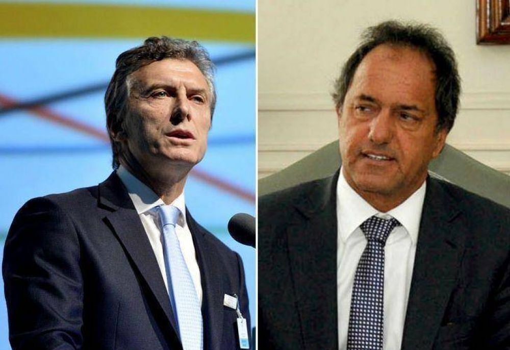 Macri y Scioli cerraron otra jornada electoral cruzando pirotecnia verbal