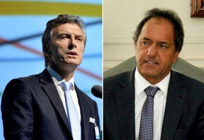 Macri y Scioli cerraron otra jornada electoral cruzando pirotecnia verbal