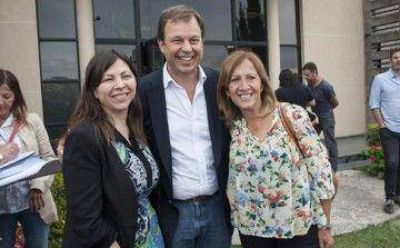 Batakis y Cascallares recorrieron el parque industrial de Brown