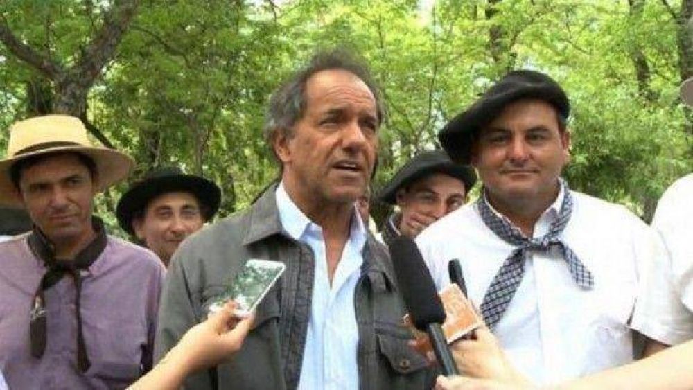 Scioli en Salta cuestion� 