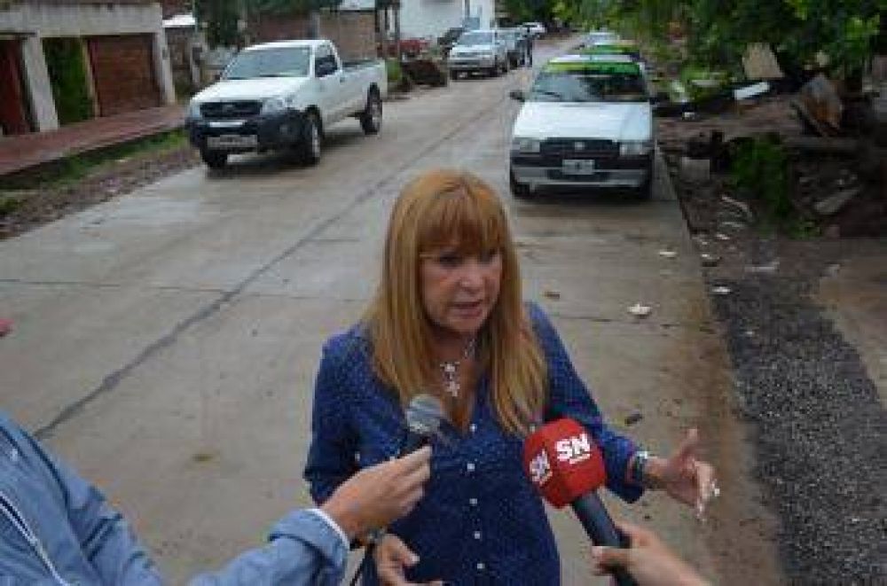 Ayala volvi a denunciar falta de limpieza de canales por parte de la APA y ausencia de desages en obras provinciales