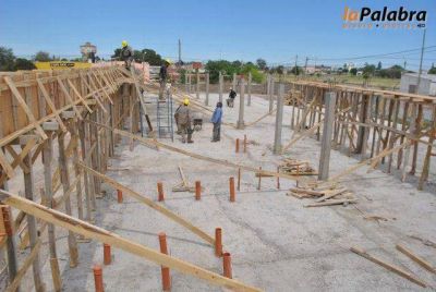 Avances en la construcci�n del edificio de la Escuela de Arte