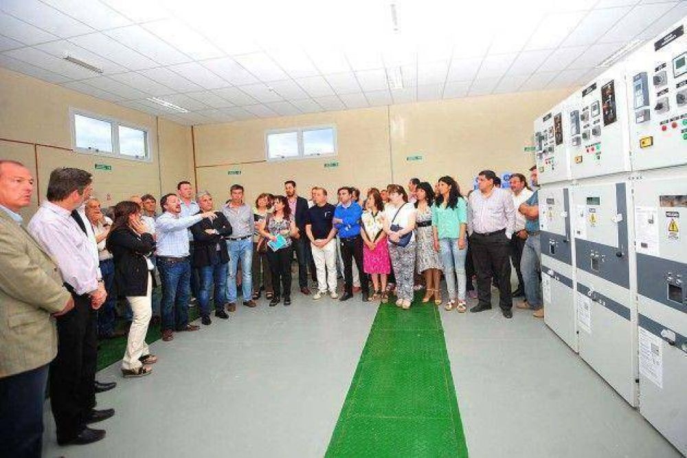 Poggi: �La Estaci�n Transformadora de Merlo triplicar� la oferta de energ�a el�ctrica de la regi�n�