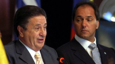 Eduardo Duhalde anunci� que votar� a Daniel Scioli en el ballotage