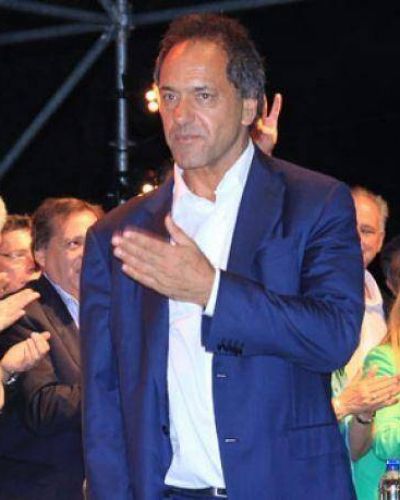 Scioli: �Vengo a reafirmar mi compromiso con San Juan�