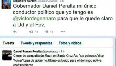 Garz�n le respondi� a Peralta tras haber acusado a ATE de hacerle el 
