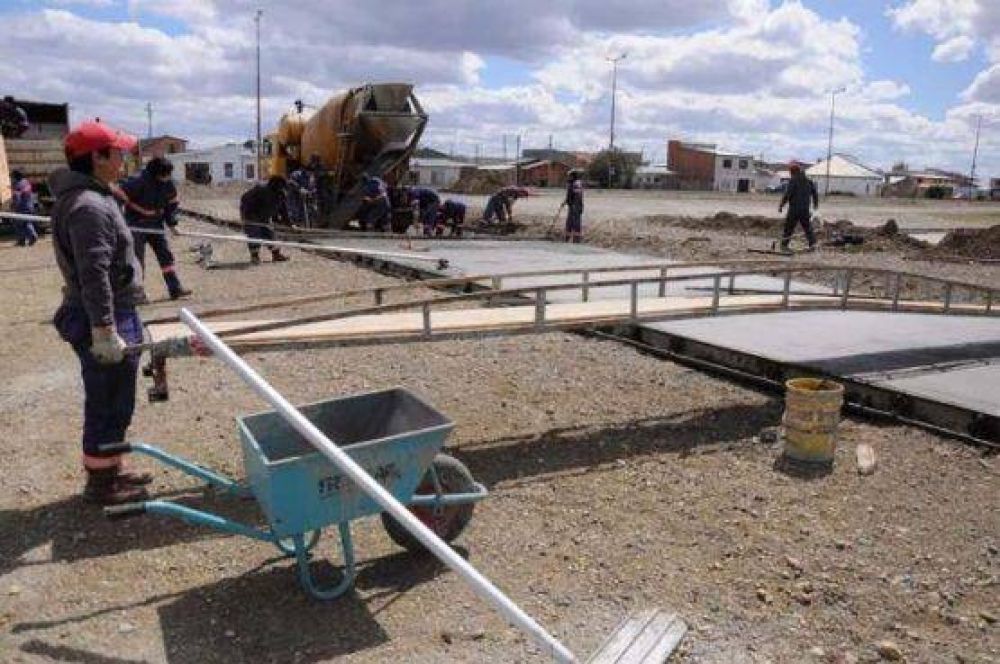 Pavimentaci�n en arterias de la ciudad