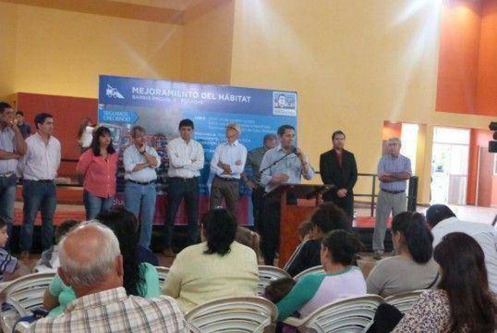 Se realizar�n obras para el desarrollo habitacional en el Barrio Prosol II