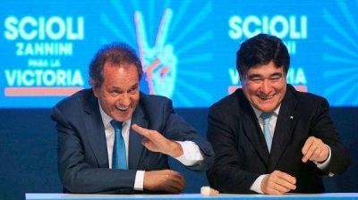 Doble cierre para Scioli: uno para levantar y otro para aumentar la diferencia