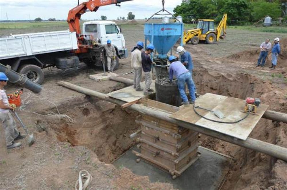 Sigue avanzando la construcci�n de la L�nea de 132 kv