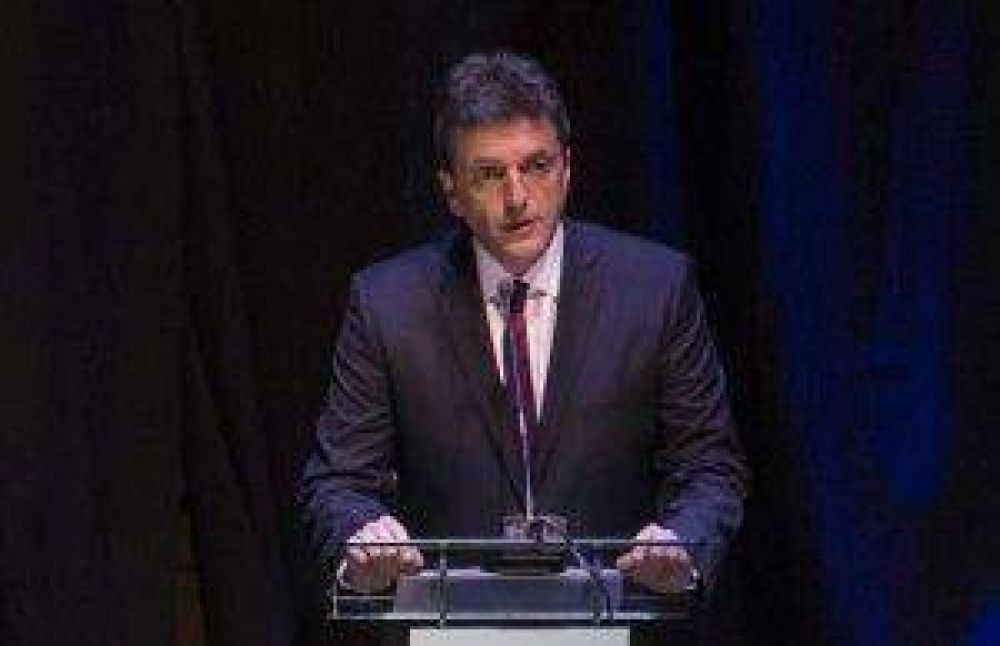 Massa reafirm� que aspira a ser el referente de la oposici�n