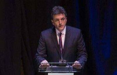 Massa reafirm� que aspira a ser el referente de la oposici�n