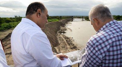 Est�n en plena ejecuci�n las obras de prevenci�n en el R�o Marapa