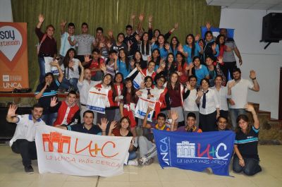 M�s de 100 chicos participaron del UNCA+Cerca en Pom�n