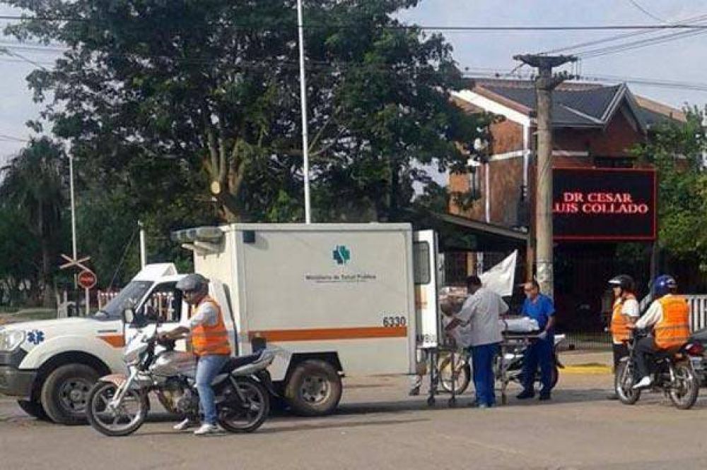 El sistema de salud ya es una verg�enza: Una ambulancia perdi� al paciente en S�enz Pe�a