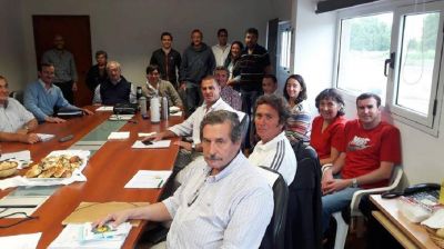 Pinamar: Esteban Santoro y su primera reunin con el equipo de trabajo