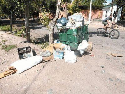 Hay serios problemas con la basura en Luj�n de Cuyo y Guaymall�n