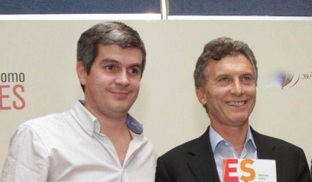 Si gana, Macri pondr� a Marcos Pe�a como jefe de Gabinete