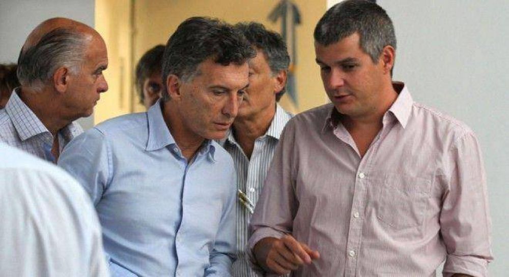 Marcos Pe�a, Julio Mart�nez, Frigerio, Bullrich y Lopetegui en el gabinete de Macri