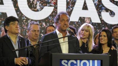 Scioli reconoci� la derrota: 