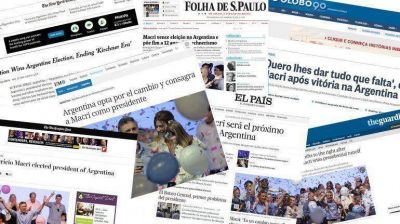 Los medios del mundo reflejaron el triunfo de Mauricio Macri y el fin de la 