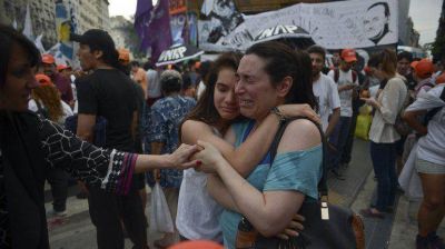 Llanto y decepci�n en el b�nker de Daniel Scioli