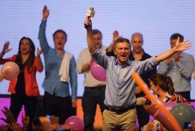Mauricio Macri y Gabriela Michetti festejaron su victoria en el balotaje