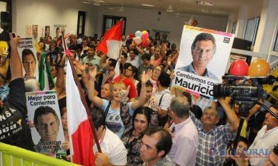 La victoria de Cambiemos �revolucion� de alegr�a el b�nker capitalino de ECO