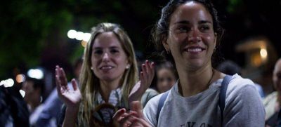 Fiesta loca en el Obelisco y Barrio norte