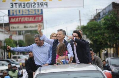 Macri vino siete veces a la provincia