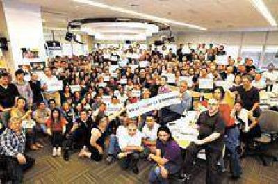 El repudio desde adentro del diario