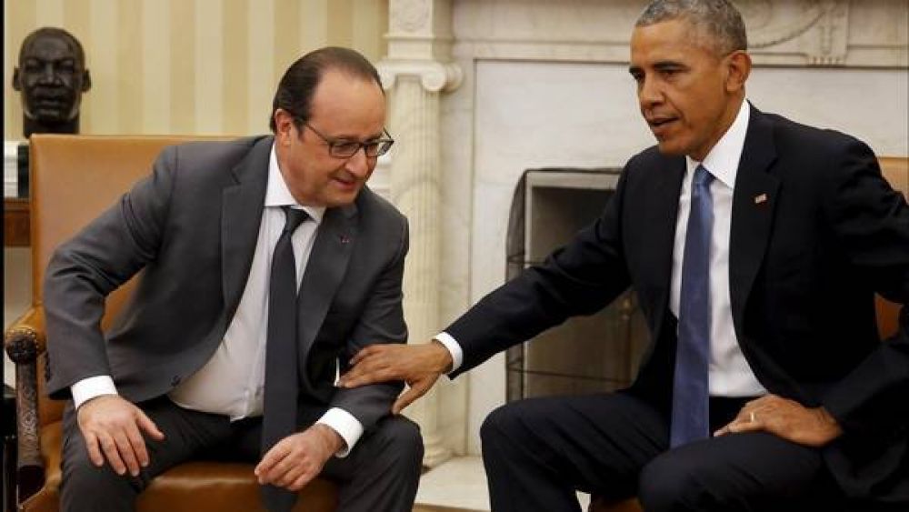 Hollande y Obama se comprometen a �aniquilar� al ISIS