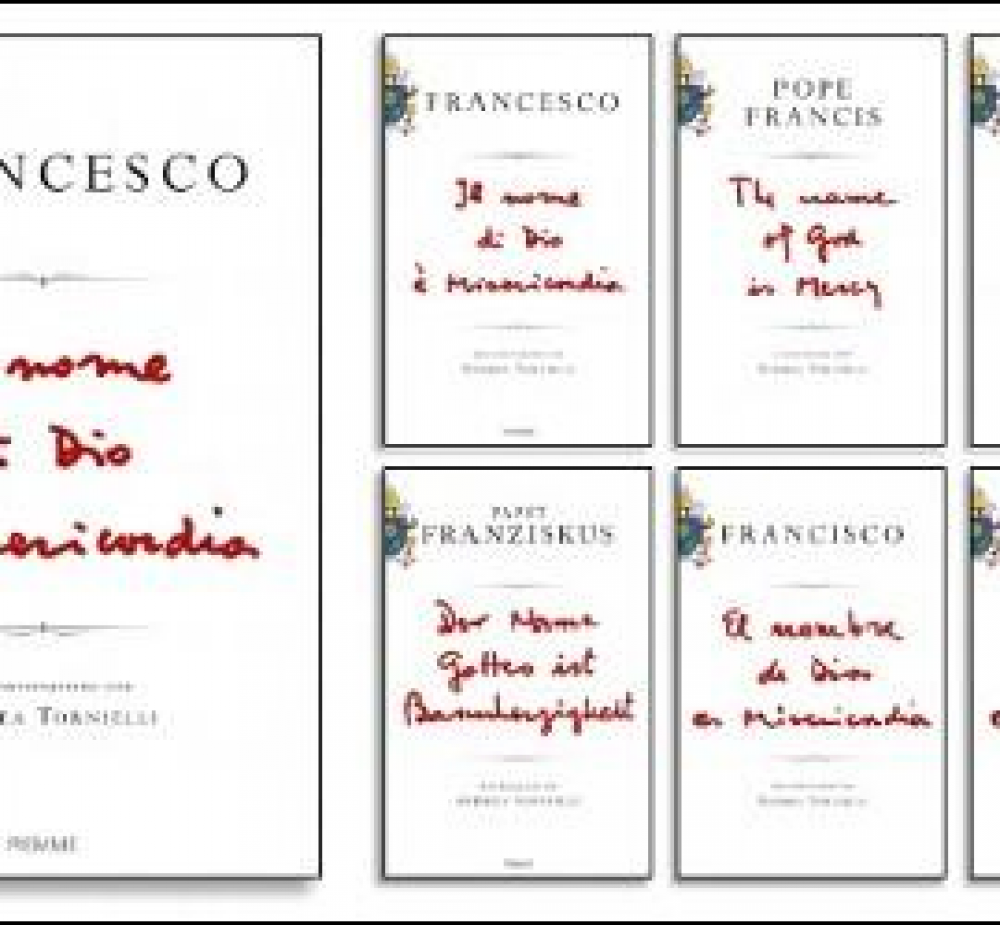 El primer libro-entrevista del Papa, con tapa de su puño y letra