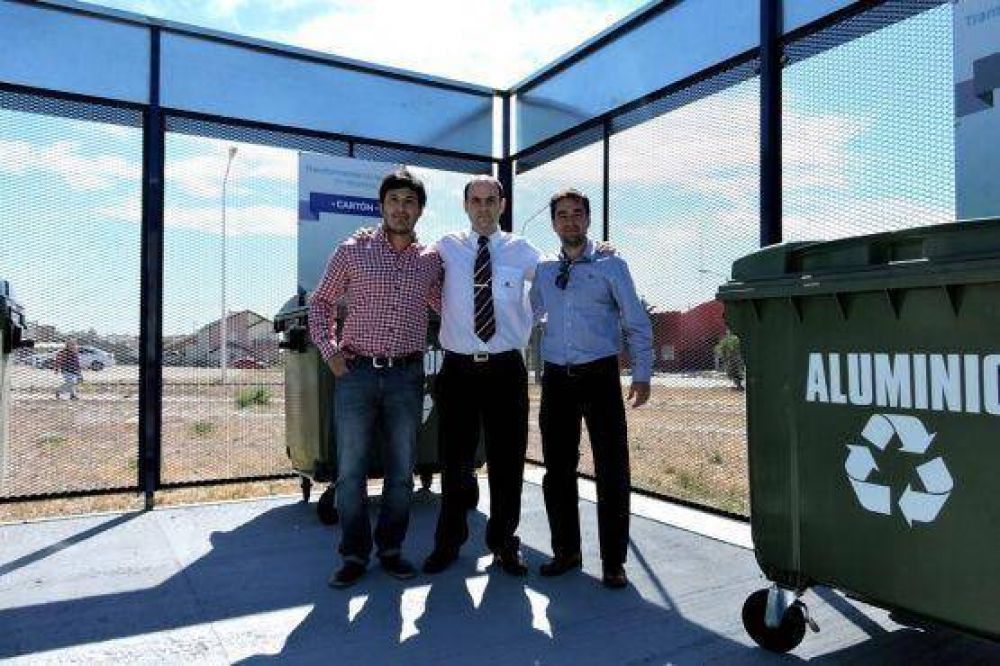 Habilitan nuevo Punto Verde de reciclado