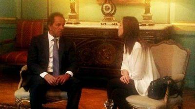 Scioli recibi� a Vidal: hubo foto y un tono distinto al de Cristina-Macri