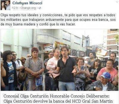 El ivoskismo presiona a Centuri�n para que renuncie como concejal