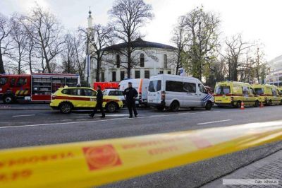 Evacuaron la principal mezquita de Bruselas