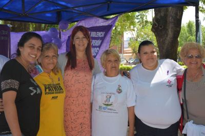 Presidente Per�n volvi� a decir #NiUnaMenos con una importante jornada de concientizaci�n