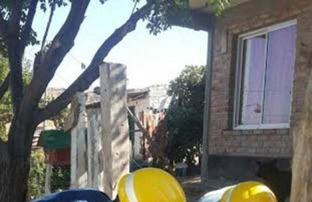 Nueva red de gas para 26 familias de Confluencia