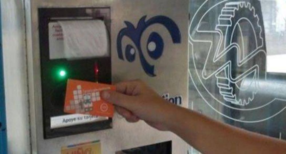 Sube el boleto de colectivo