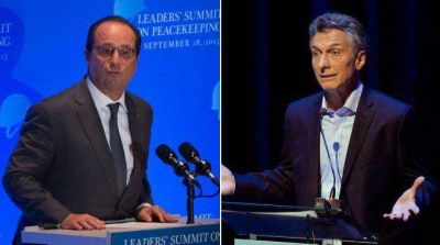 Hollande felicit� a Macri y agradeci� la solidaridad tras los atentados