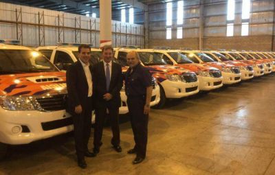 400 nuevos m�viles 0 Km para poner en funciones en el Operativo Sol y Conurbano