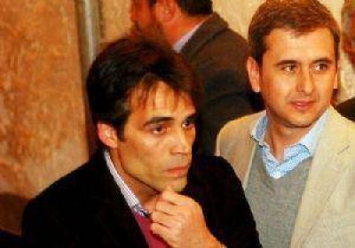 Primer encuentro entre L�pez y Aued despu�s de las elecciones