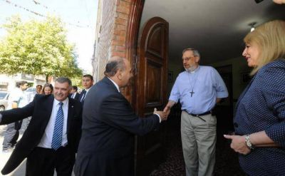 Inundaciones y la droga, en la agenda de Rossi y Manzur