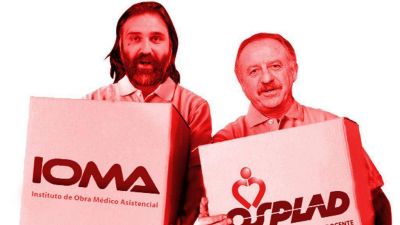 Baradel, Yasky y los vaciadores seriales de obras sociales