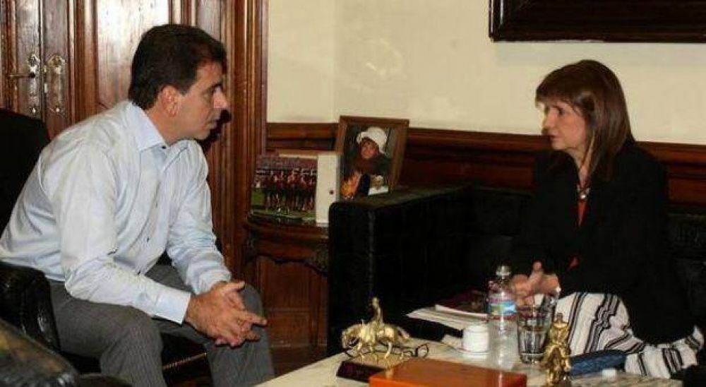 Ritondo se reuni� con Bullrich para planificar la seguridad en territorio bonaerense
