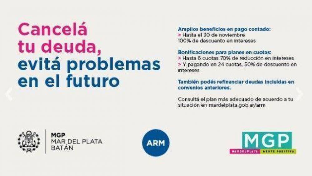 Extendieron el plan de regularizaci�n de tasas municipales